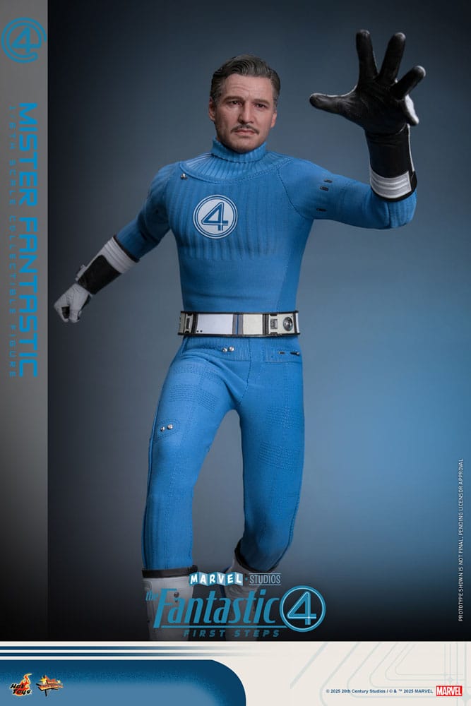 The Fantastic Four: First Steps Movie Masterpiece Action Figure 1/6 Mister Fantastic 30 cm